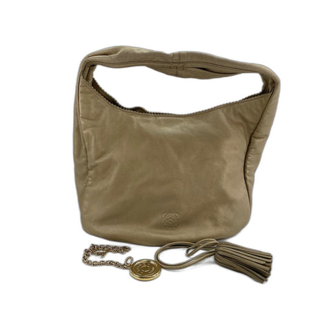 LOEWE Handbag leather gold WS33357
