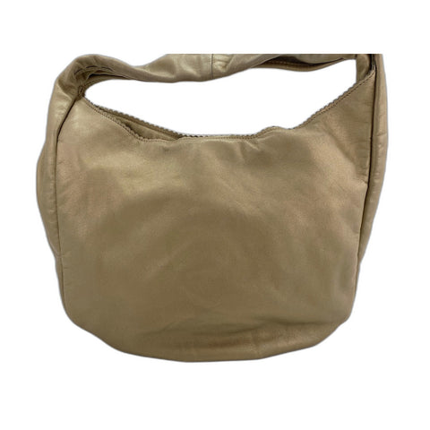 LOEWE Handbag leather gold WS33357