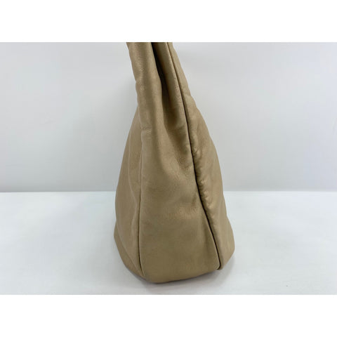 LOEWE Handbag leather gold WS33357