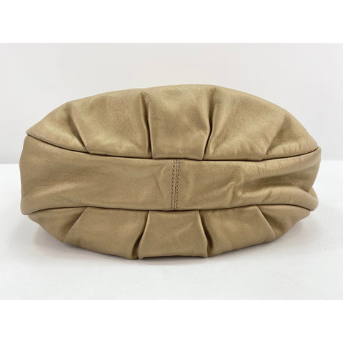 LOEWE Handbag leather gold WS33357