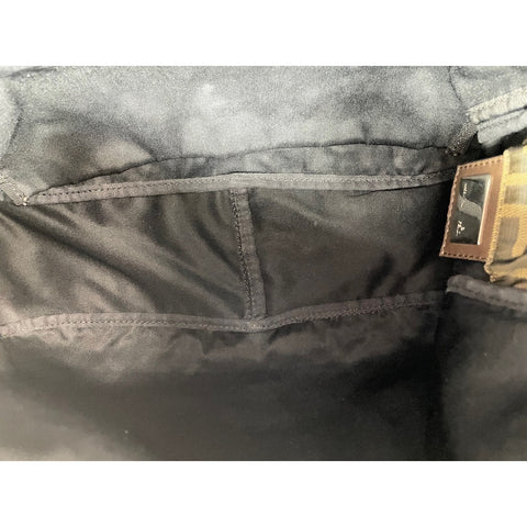 FENDI Zucca Shoulder Bag canvas Brown WS33361