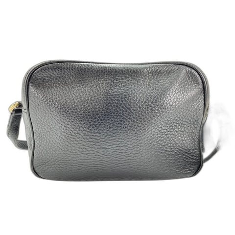 GUCCI Soho Shoulder Bag leather black WS33362
