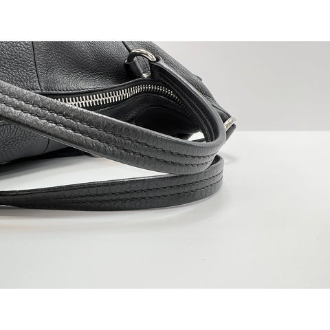 PRADA Handbag leather black WS33364