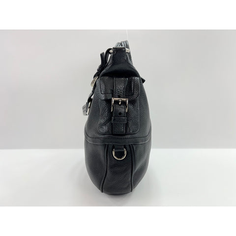 PRADA Handbag leather black WS33364