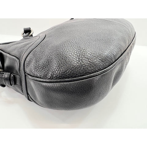 PRADA Handbag leather black WS33364