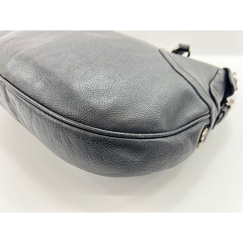 PRADA Handbag leather black WS33364