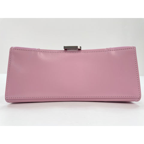 BALENCIAGA Hour glass Handbag leather pink WS33370