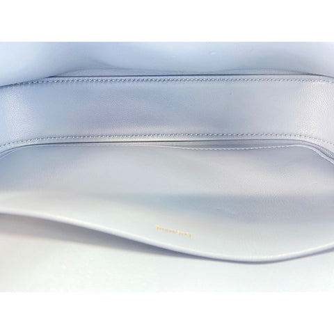 CELINE Shoulder Bag leather blue WS33371