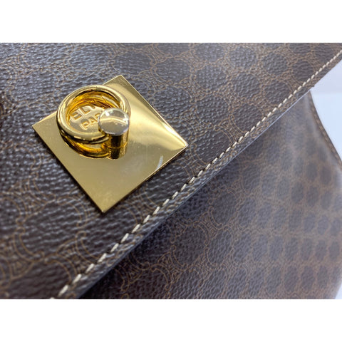 CELINE Handbag leather Brown WS33374