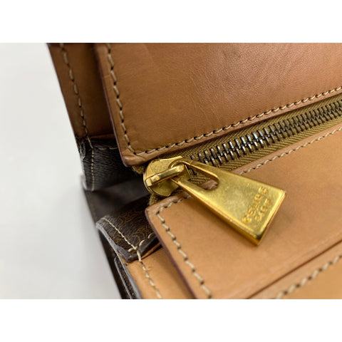 CELINE Handbag leather Brown WS33374