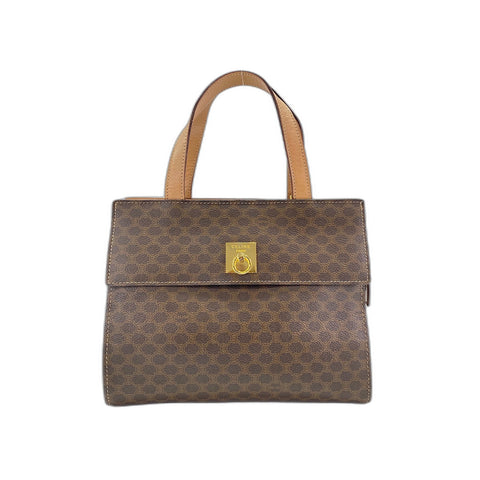 CELINE Handbag leather Brown WS33374