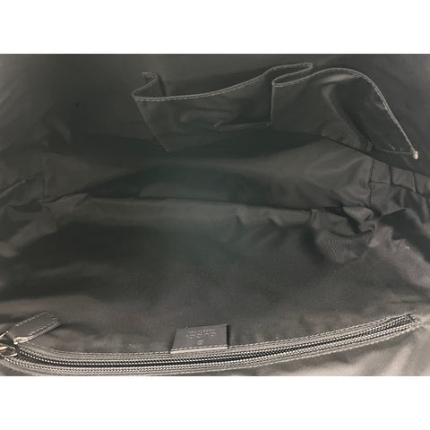 GUCCI Guccisima Shoulder Bag leather black WS33375