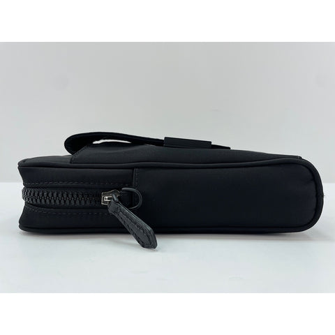 FENDI baguette Shoulder Bag Nylon black WS33376