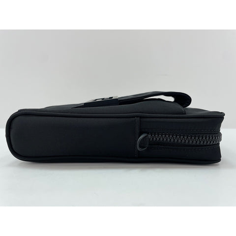 FENDI baguette Shoulder Bag Nylon black WS33376