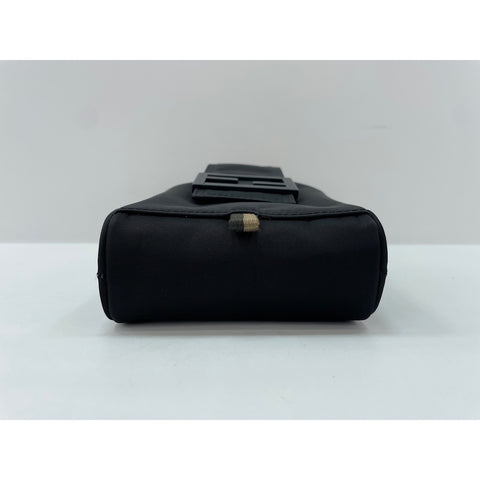 FENDI baguette Shoulder Bag Nylon black WS33376