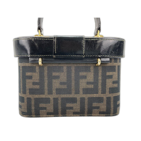 FENDI Handbag canvas Brown WS33381
