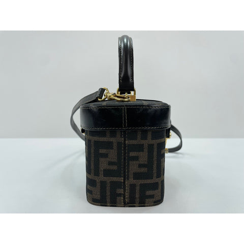 FENDI Handbag canvas Brown WS33381