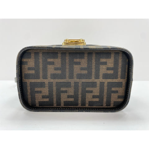 FENDI Handbag canvas Brown WS33381