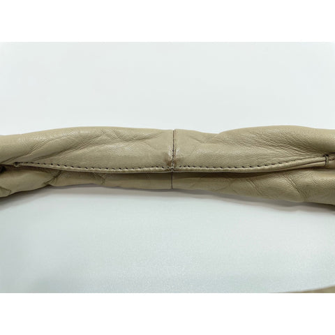 BOTTEGAVENETA INTRECCIATO Shoulder Bag leather beige WS33382