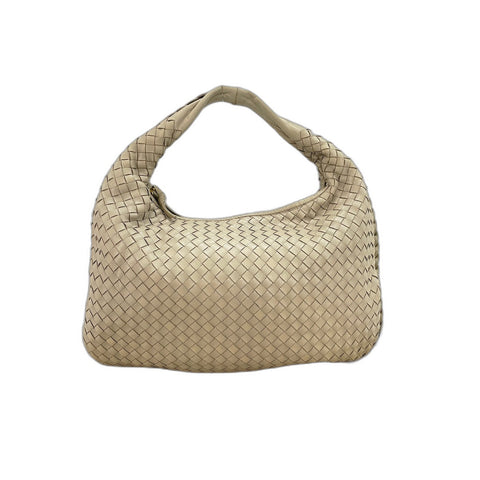 BOTTEGAVENETA INTRECCIATO Shoulder Bag leather beige WS33382