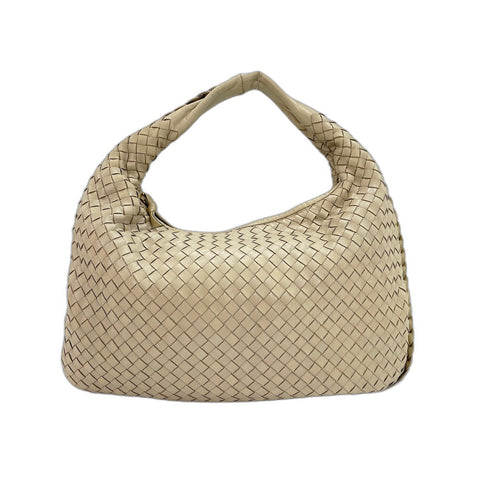 BOTTEGAVENETA INTRECCIATO Shoulder Bag leather beige WS33382