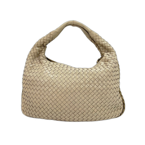BOTTEGAVENETA INTRECCIATO Shoulder Bag leather beige WS33382