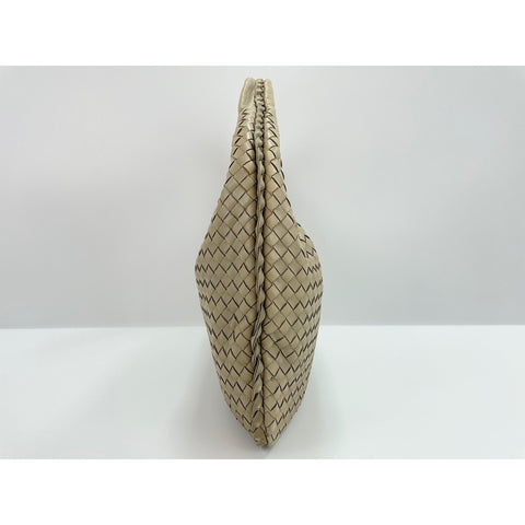 BOTTEGAVENETA INTRECCIATO Shoulder Bag leather beige WS33382
