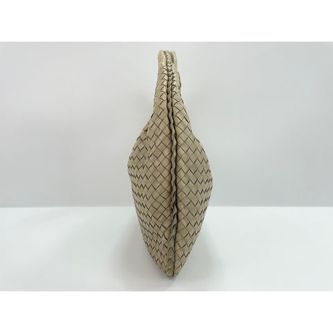 BOTTEGAVENETA INTRECCIATO Shoulder Bag leather beige WS33382