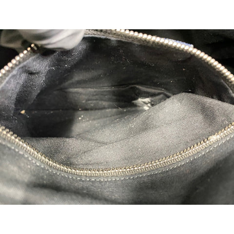 BALENCIAGA River City Papers Shoulder Bag leather Navy WS33383