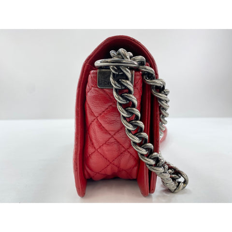 CHANEL Boy chanel Shoulder Bag Red WS33384
