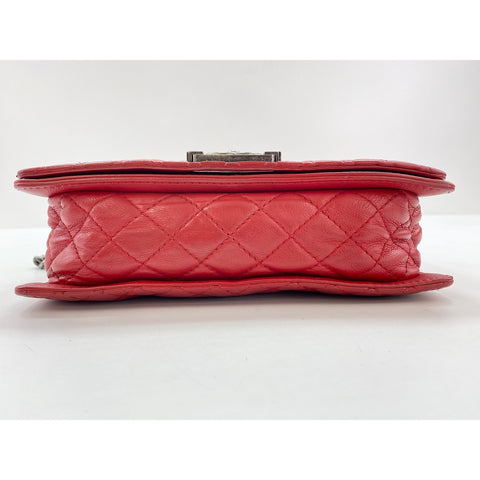 CHANEL Boy chanel Shoulder Bag Red WS33384
