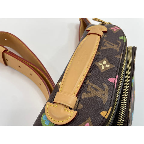LOUIS VUITTON Rush Bum Bag Waist bag Brown WS33389