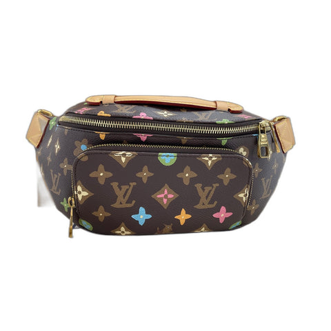 LOUIS VUITTON Rush Bum Bag Waist bag Brown WS33389