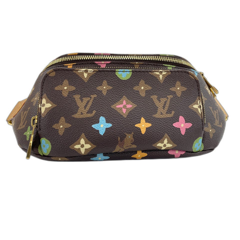 LOUIS VUITTON Rush Bum Bag Waist bag Brown WS33389
