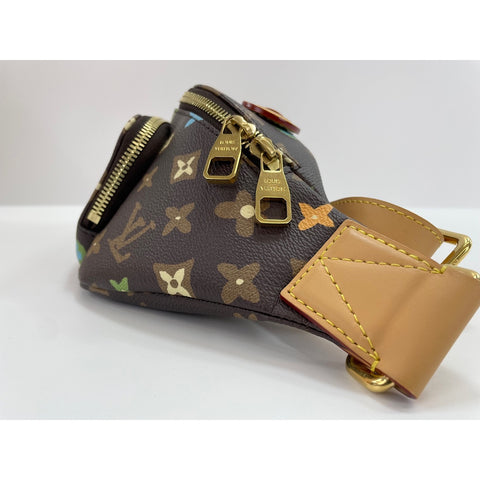 LOUIS VUITTON Rush Bum Bag Waist bag Brown WS33389