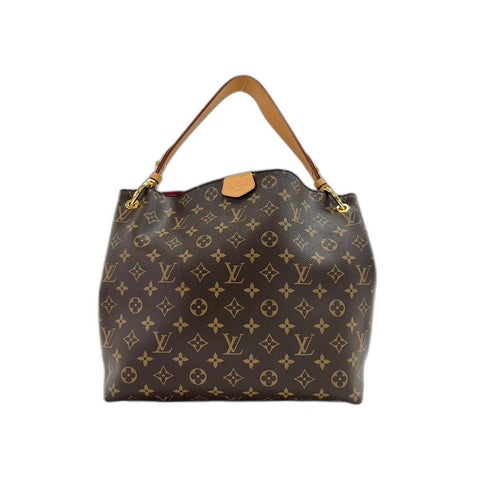 LOUIS VUITTON Graceful Shoulder Bag Brown WS33390