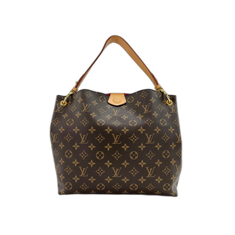 LOUIS VUITTON Graceful Shoulder Bag Brown WS33390