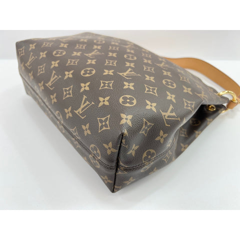 LOUIS VUITTON Graceful Shoulder Bag Brown WS33390