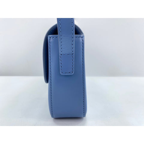 CELINE Teen Triomphe Shoulder Bag leather blue WS33391