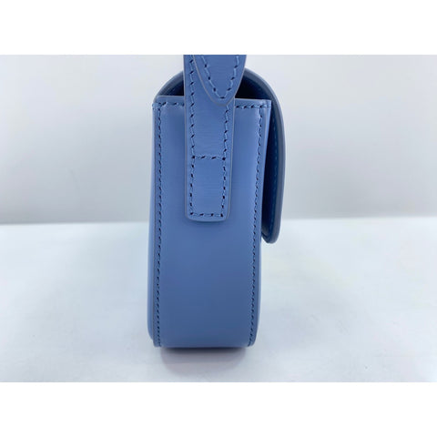 CELINE Teen Triomphe Shoulder Bag leather blue WS33391