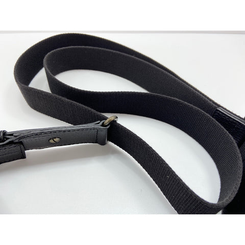 BURBERRY Shoulder Bag leather black WS33392