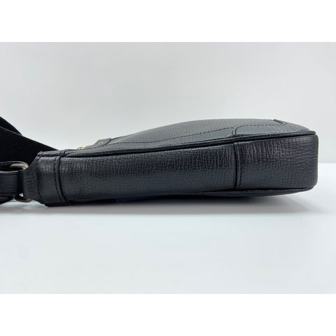 BURBERRY Shoulder Bag leather black WS33392