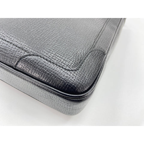 BURBERRY Shoulder Bag leather black WS33392