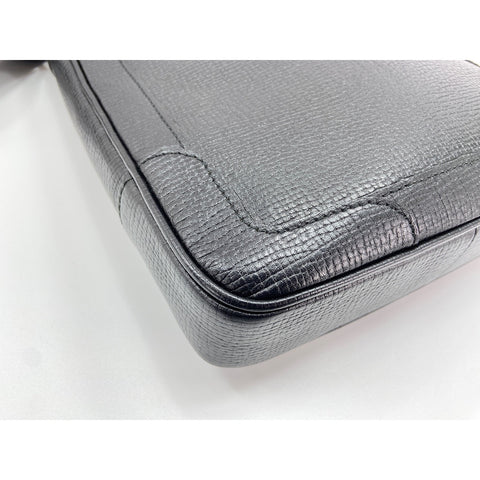 BURBERRY Shoulder Bag leather black WS33392