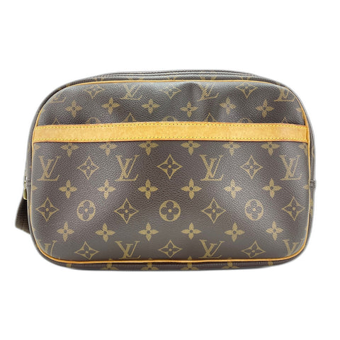 LOUIS VUITTON reporter Shoulder Bag Brown WS33393