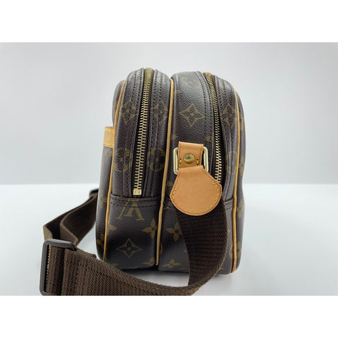 LOUIS VUITTON reporter Shoulder Bag Brown WS33393