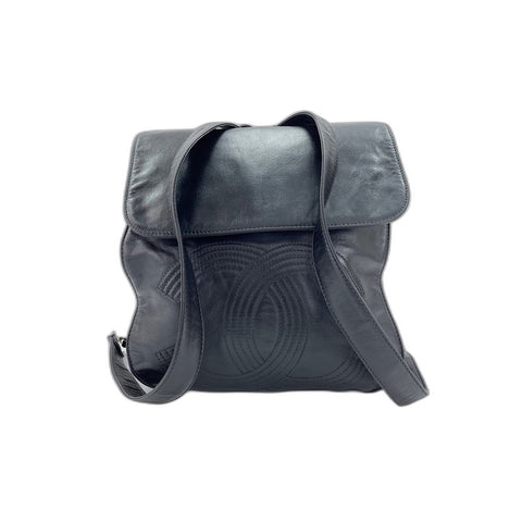 CHANEL Backpack  Daypack lambskin black WS33394