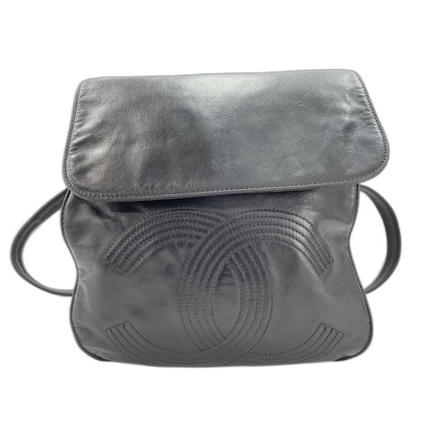 CHANEL Backpack  Daypack lambskin black WS33394