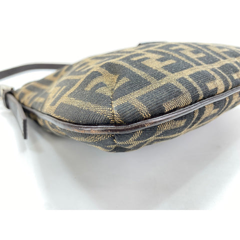 FENDI Mamma bucket Shoulder Bag canvas Brown WS33397