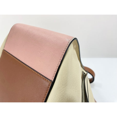 LOEWE hammock Shoulder Bag leather pink WS33398